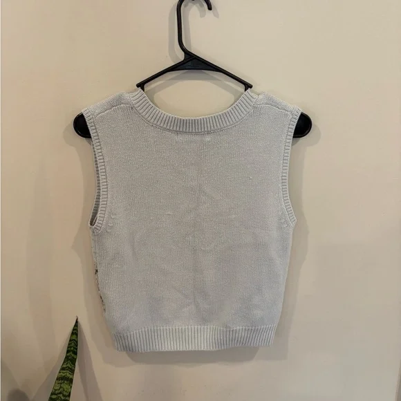 Moon and Madison Argyle Sweater Vest - Picture 5 of 5